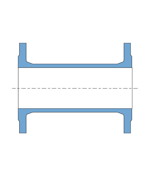 Ductile Iron Pipe - Potable Water Cross-section