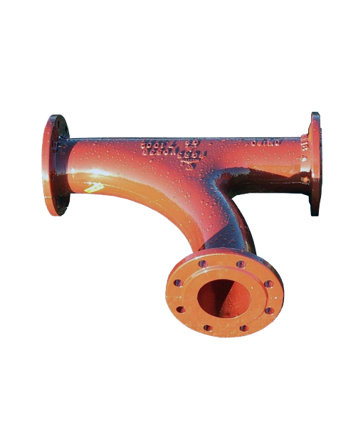 Ductile Iron Flanged Radial Tee for Waste Water