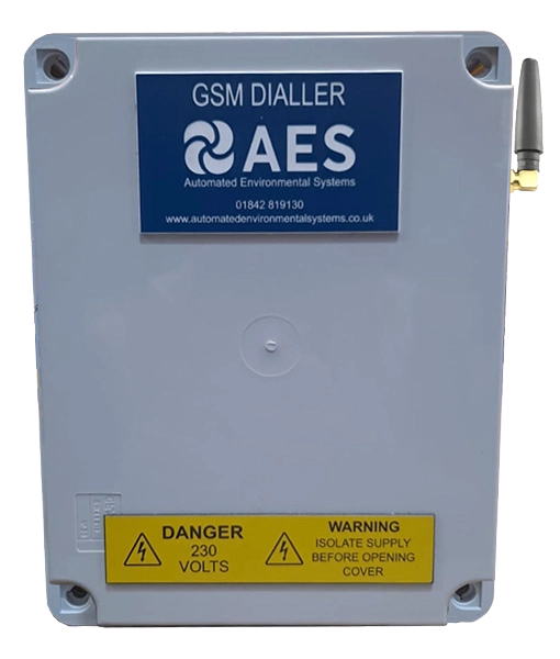 GSM SMS Text Dialler Pump Alarm with Battery Backup