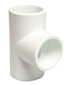 White PVC T-Piece