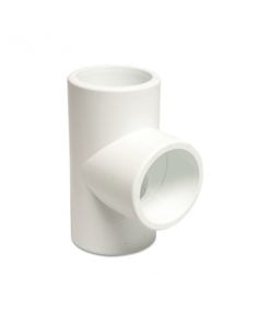 White PVC T-Piece