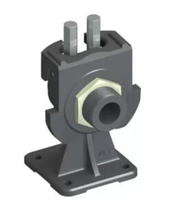 2 inch Guide Rail Kit - Pedestal Base, Pump Claw and Top Bracket
