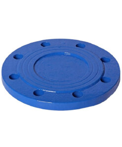 Ductile Iron Blank Flange for Potable Water (Blue)