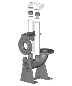 DN Guide Rail Kit (DN65/DN80/DN100)