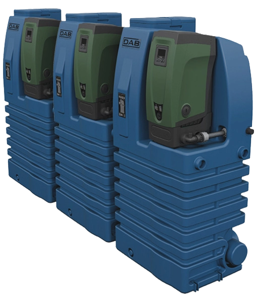 DAB TRIPLE ESYBOX and ESYTANK Booster Pump Set