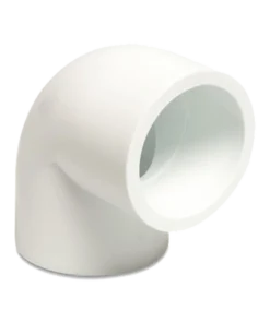 White PVC 90° Elbow