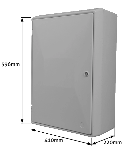 Fibreglass UK Standard Electric Meter Box