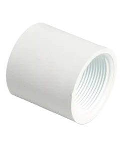 White PVC Adaptor Socket - Glue Socket x BSP Female Thread