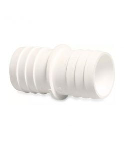 White Plastic Hose Tail Straight Connector