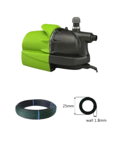 Rainwater Harvesting System Pump & HDPE Pipe