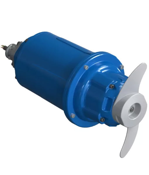 Sloop Mixer MIX Submersible Mixer with Self-Cleaning Two Blade Propeller ...