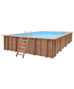 Pearl of South Rectangular Wooden Swimming Pool