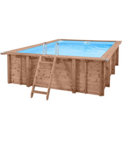 Summer Oasis Rectangular Wooden Swimming Pool