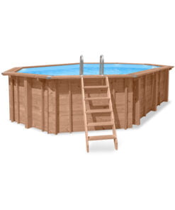 Vacation Eden Oblong Wooden Swimming Pool