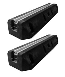 Rubber Mounting Feet with Fixings (Unistrut Compatible)