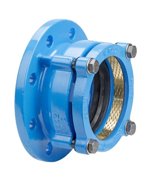 Ductile Iron Flange Adaptor for PE and PVC Pipes AES