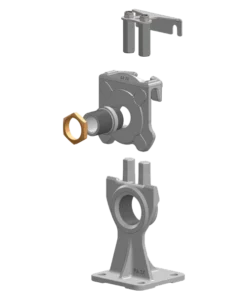 2 inch Stainless Steel Guide Rail Kit