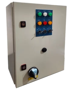 Star Delta Electromechanical Dual Pump Metal Control Panel