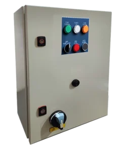 Star Delta Electromechanical Single Pump Metal Control Panel