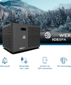 Poolex Ice Spa 7kW Inverter Heat Pump for Spas and Hot Tubs