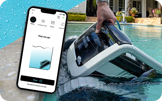 Call Your Robot to the Waterline for a Pick-Up