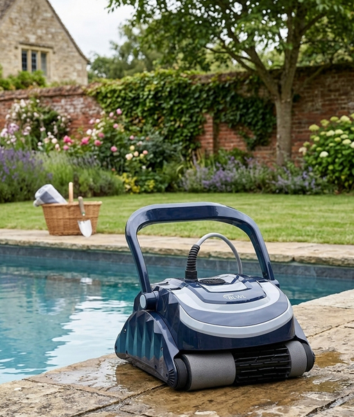 Blue Whale Robotic Pool Cleaner | 3-in-1 Floor, Wall & Waterline Cleaning