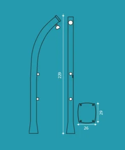 Poolstar Happy 4x4 Solar Shower