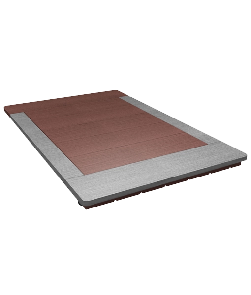 Poolstar Outdoor Shower Base - Dark Coffee