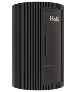 Holl's Moon 2 Person Infrared Sauna - Black Wood