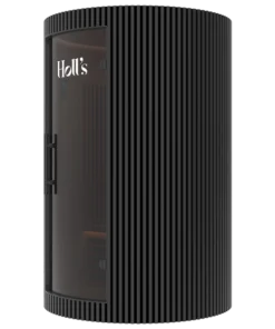 Holl's Moon 2 Person Infrared Sauna - Black Wood