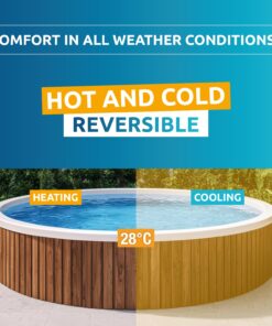Poolex Nano Ultra Compact Heat Pump with Wi-Fi for Above-Ground Swimming Pools