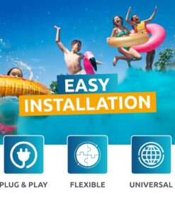 Poolex Nano Ultra Compact Heat Pump with Wi-Fi for Above-Ground Swimming Pools
