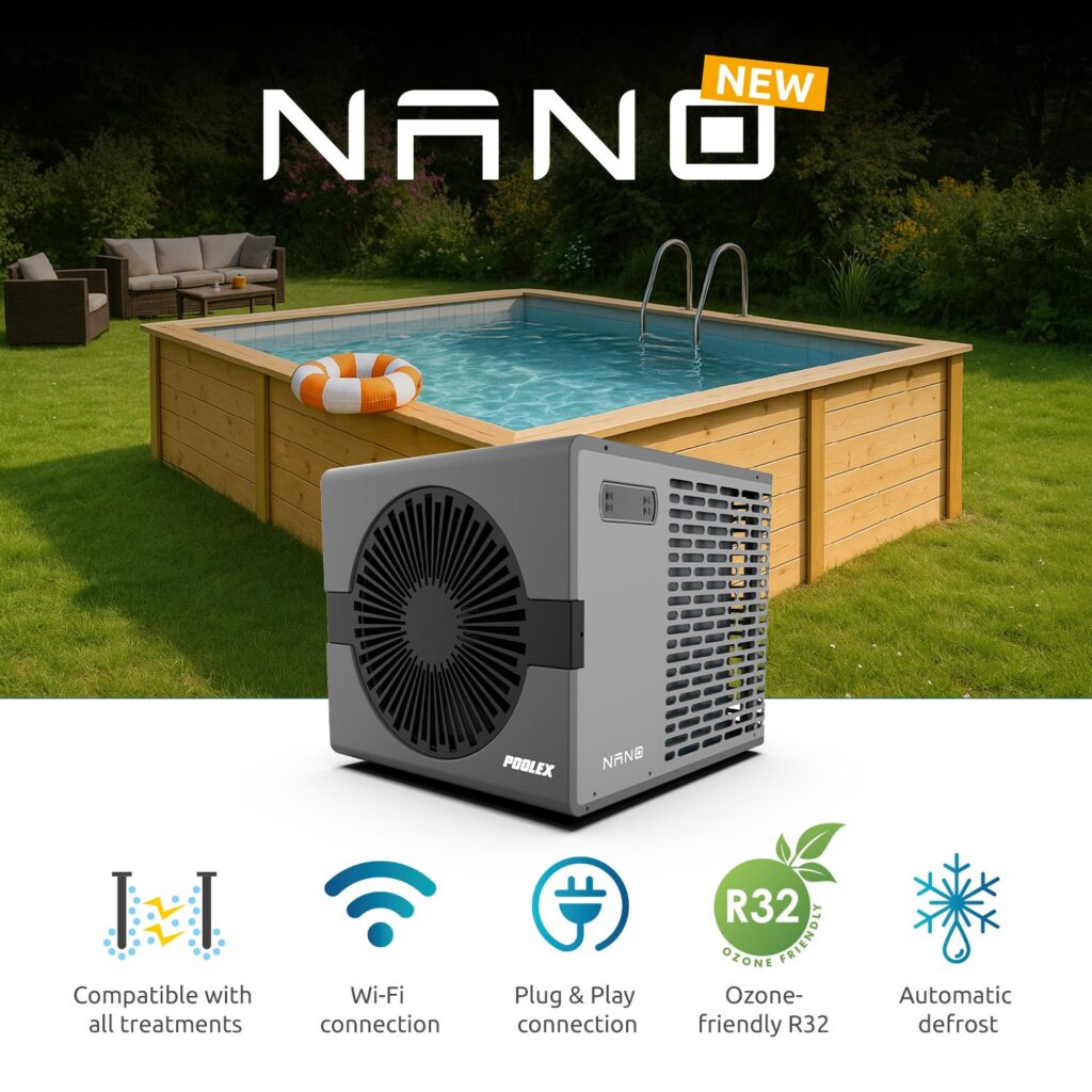 Wi Fi Module For Pool Heat Pump Poolex Nano Compact Heat Pump with Wi-Fi for Above-Ground Pools ...