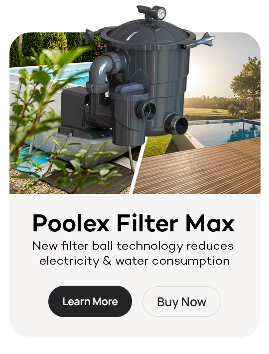Poolex Filter Max 4.8 Swimming Pool Filter Set