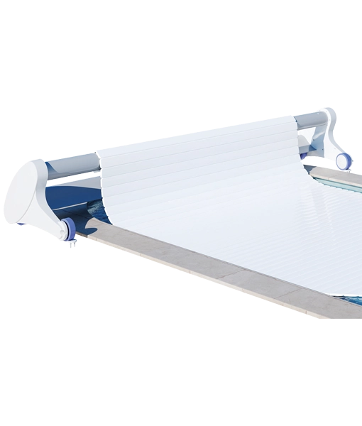 Del Moove'o Mobile Solar Automatic Slatted Pool Cover
