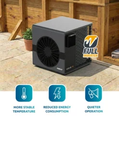 Poolex Nano FI Compact Full Inverter Heat Pump for Above-Ground Pools