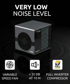 Poolex Nano FI Compact Full Inverter Heat Pump for Above-Ground Pools