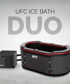 NetSpa UFC Inflatable Ice Bath with Poolex 3kW O'Spa Flow Heat Pump