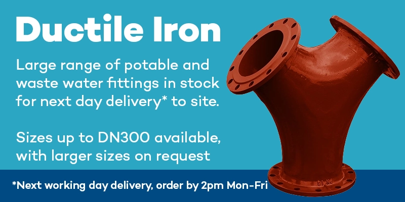 Potable and Waste Water Ductile Iron Fittings