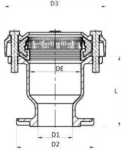 Ductile Iron PN16 Universal Restrained Flange Adaptor