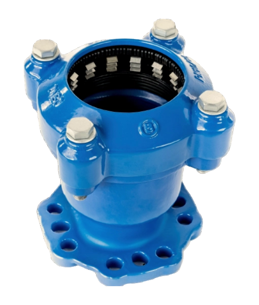 Ductile Iron PN16 Universal Restrained Flange Adaptor
